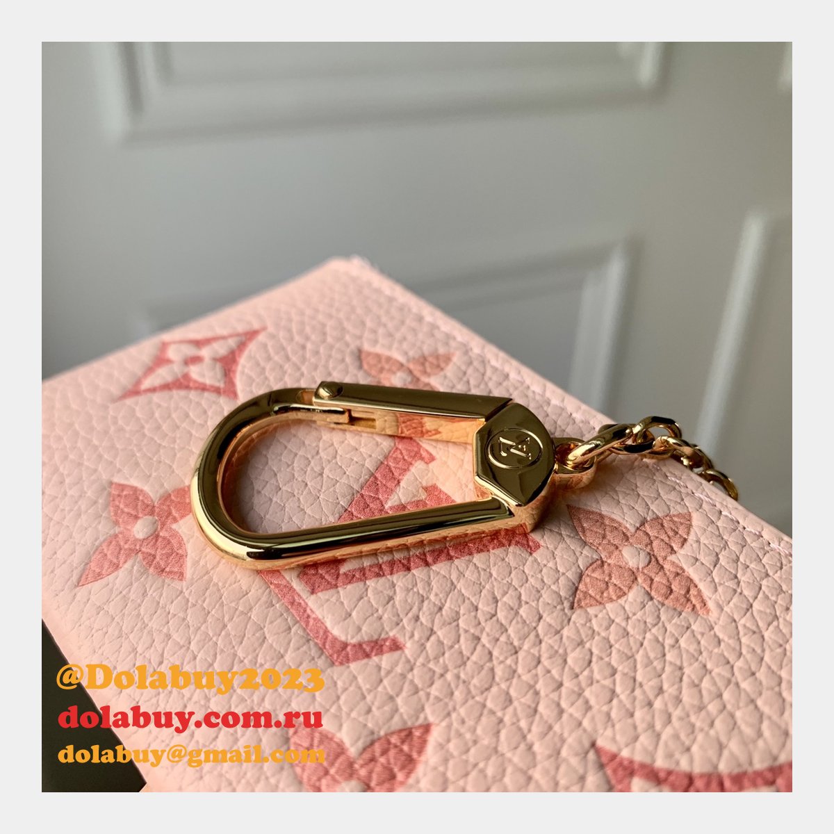 Replica Key Pouch M82204 Monogram Empreinte Leather Louis Vuitton
