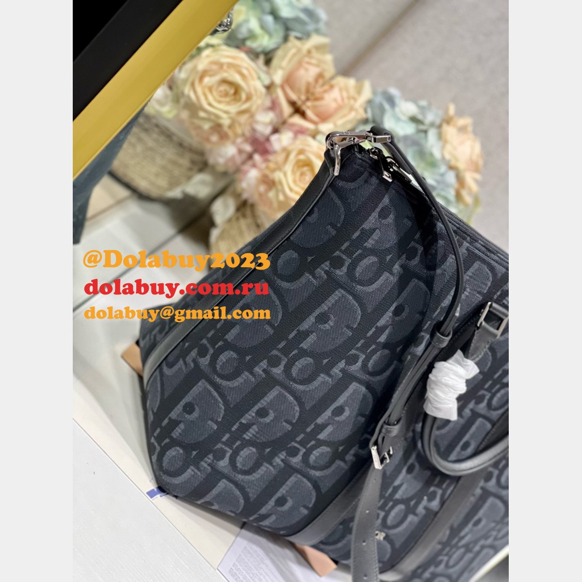 7 Star Dior Oblique Weekender 40 handbag