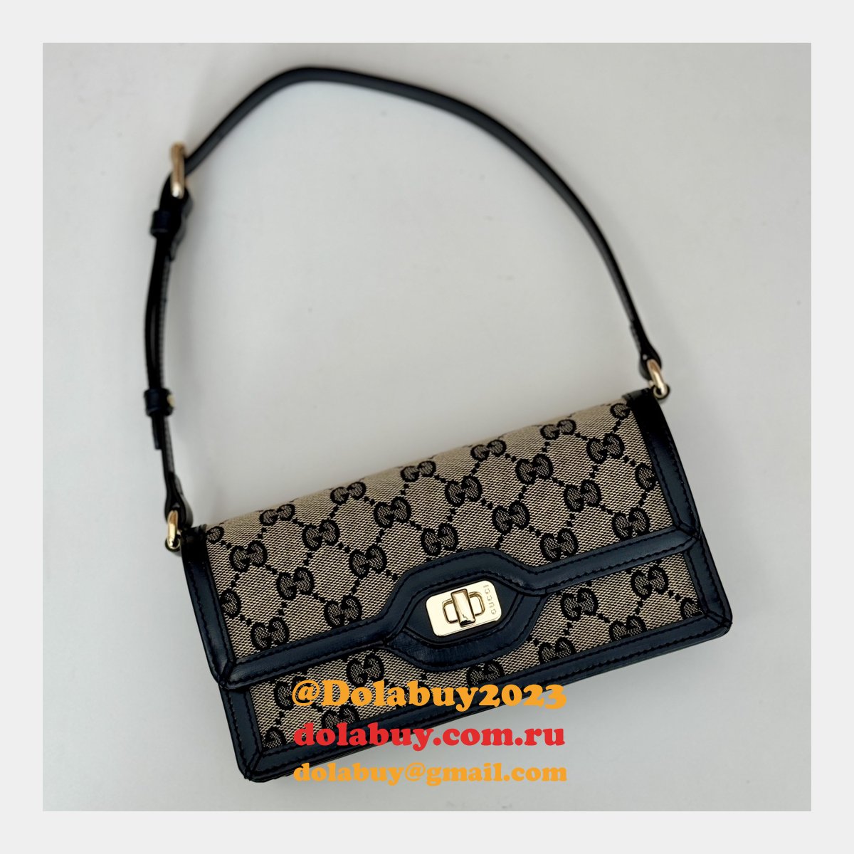 quality G*u*i luce perfect shoulder 790038 knockoff bag