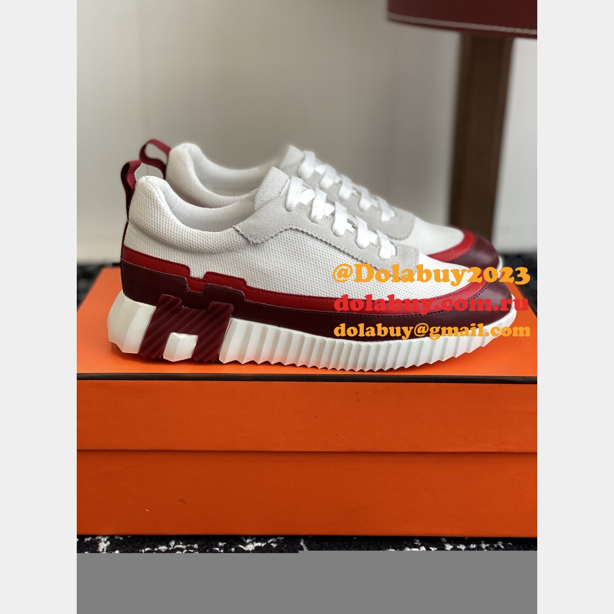 7 Star Hermes Bouncing Sneaker