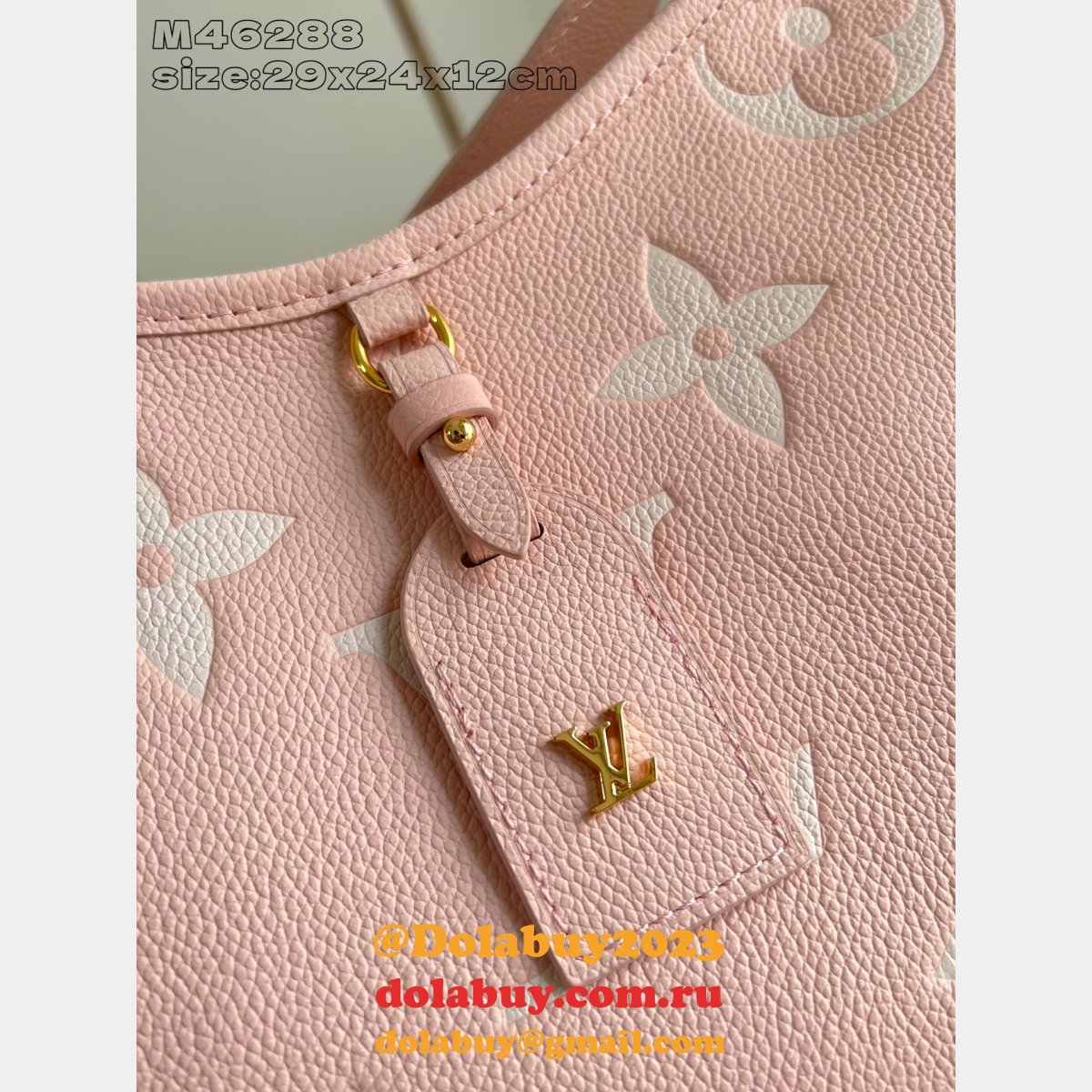 Louis Vuitton Replica CarryAll Top Quality Pink M47082 Bag