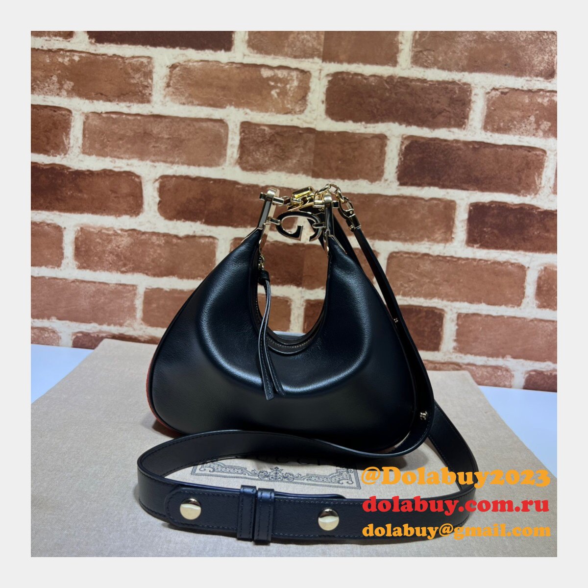 G*u*i fashion attache 699409 shoulder replica bag