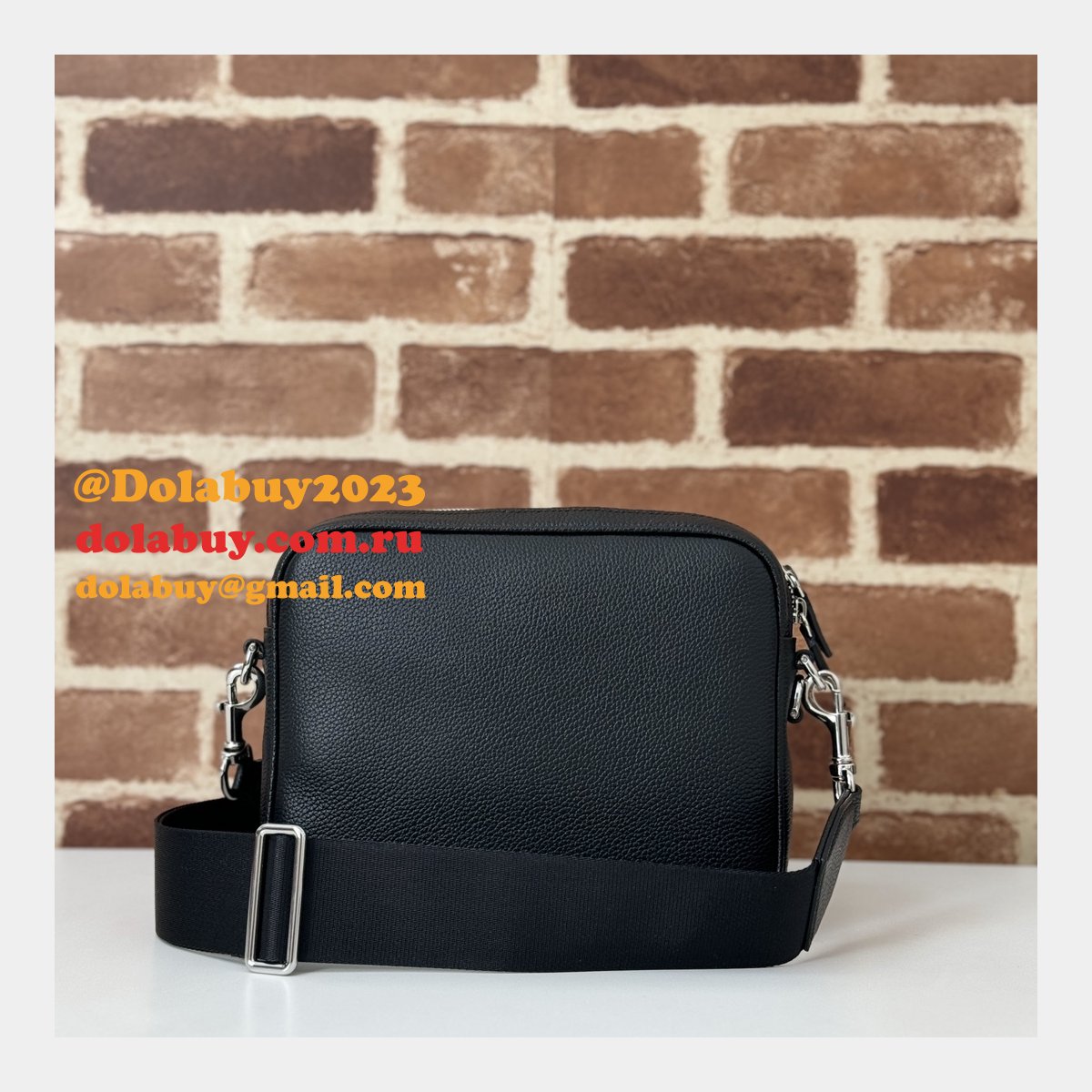 G*u*i knockoff small crossbody 816751 black perfect bag
