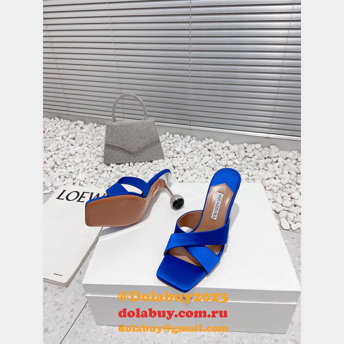 The Dolabuy Aquazzura high-heeled sandals Buying Fake 1:1 Mirror Shoes