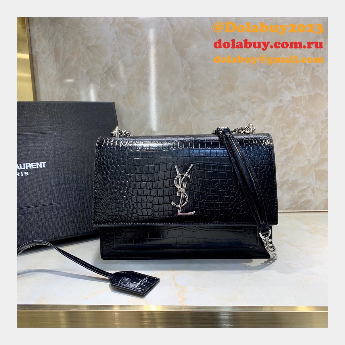 Ysl Wholesale Saint Laurent 22CM niki chain shoulder bag