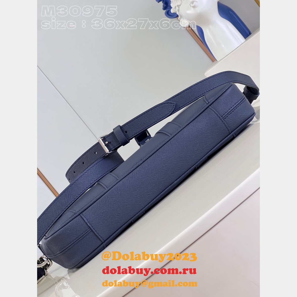 Copy Porte Documents Voyage M30975 Louis Vuitton Men Designer Bag