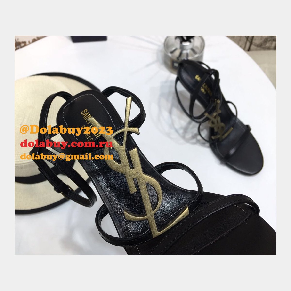 Saint Laurent High Heel Sandals 001