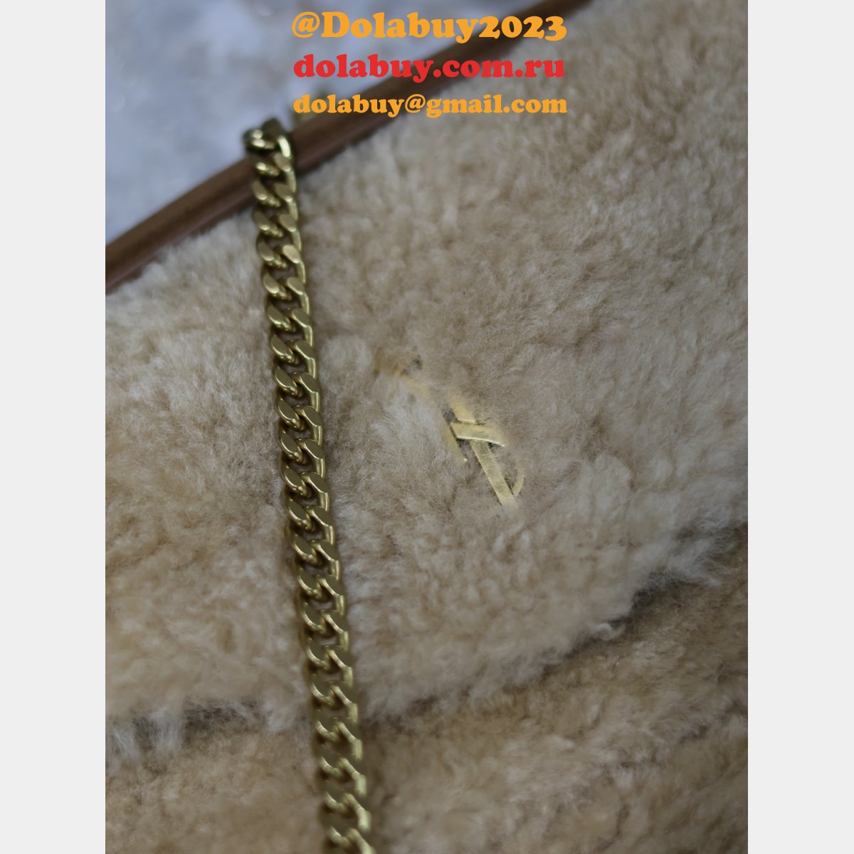 Replica Saint Laurent Calypso 734153 Shoulder 1:1 Mirror Bag