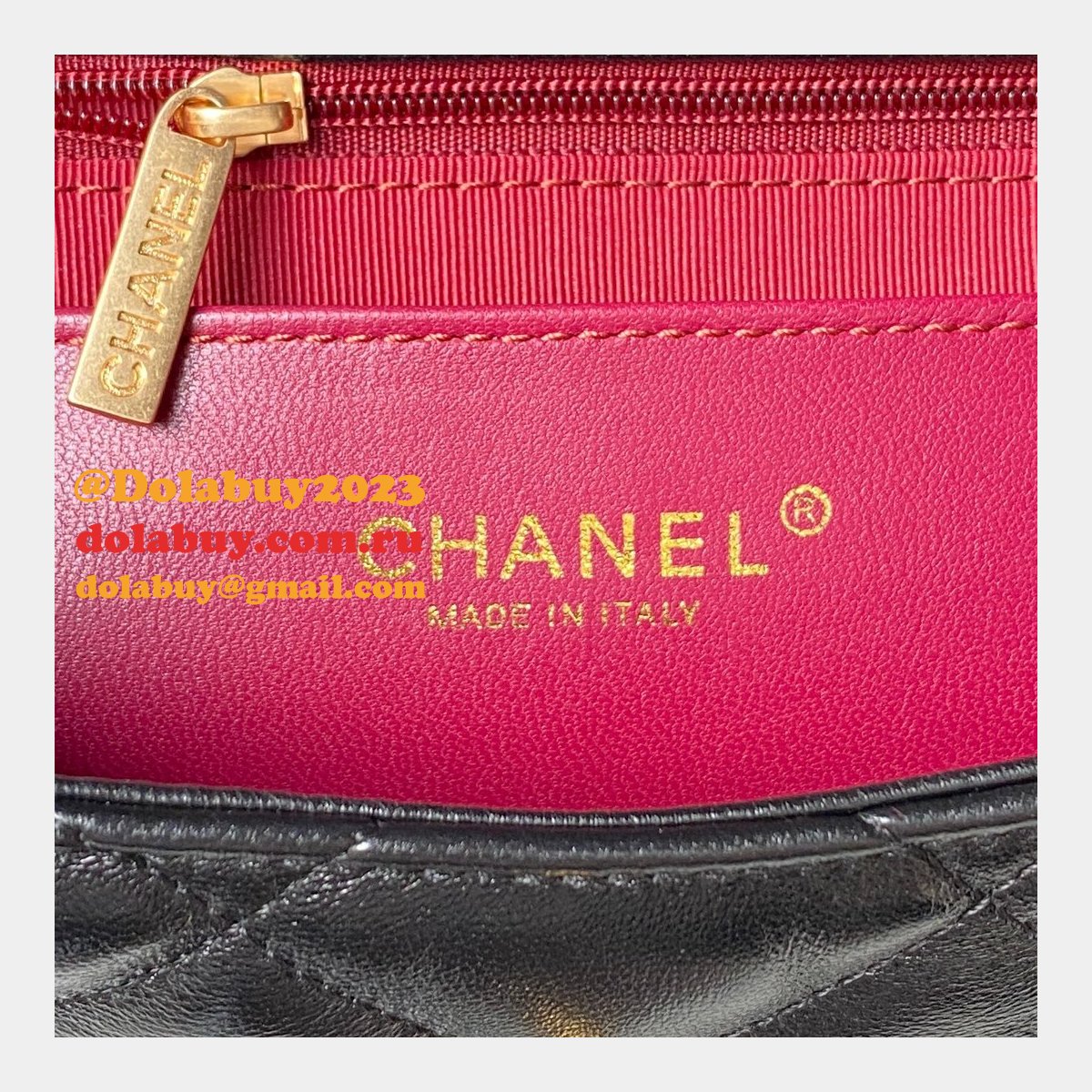 Cheap Copy AS4322 Shoulder 1:1 Mirror Fashion Black Bag