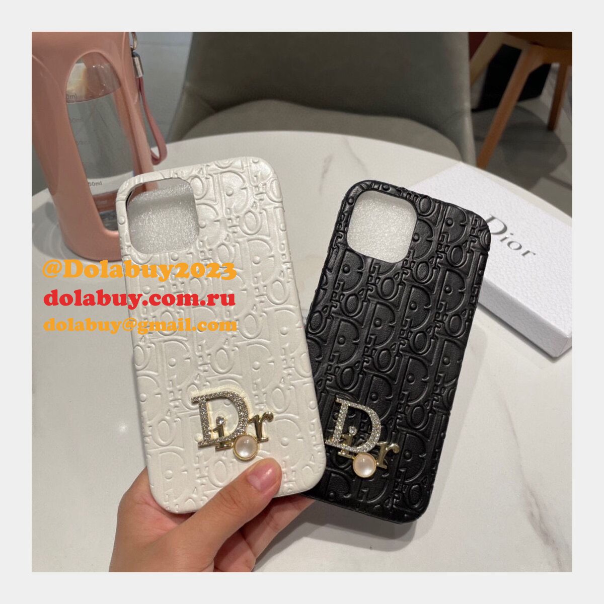 Buy Dior Christian Designer Replicas Phone-Case Knock Offs