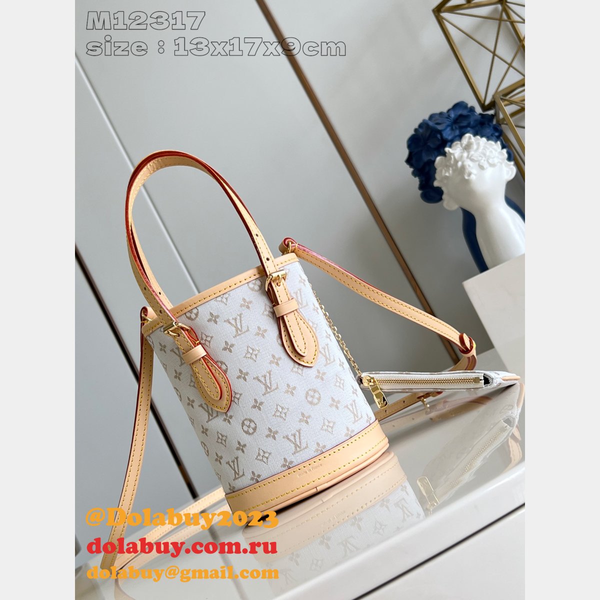 Replica Louis Vuitton Fashion Nano Bucket M12317 Bag