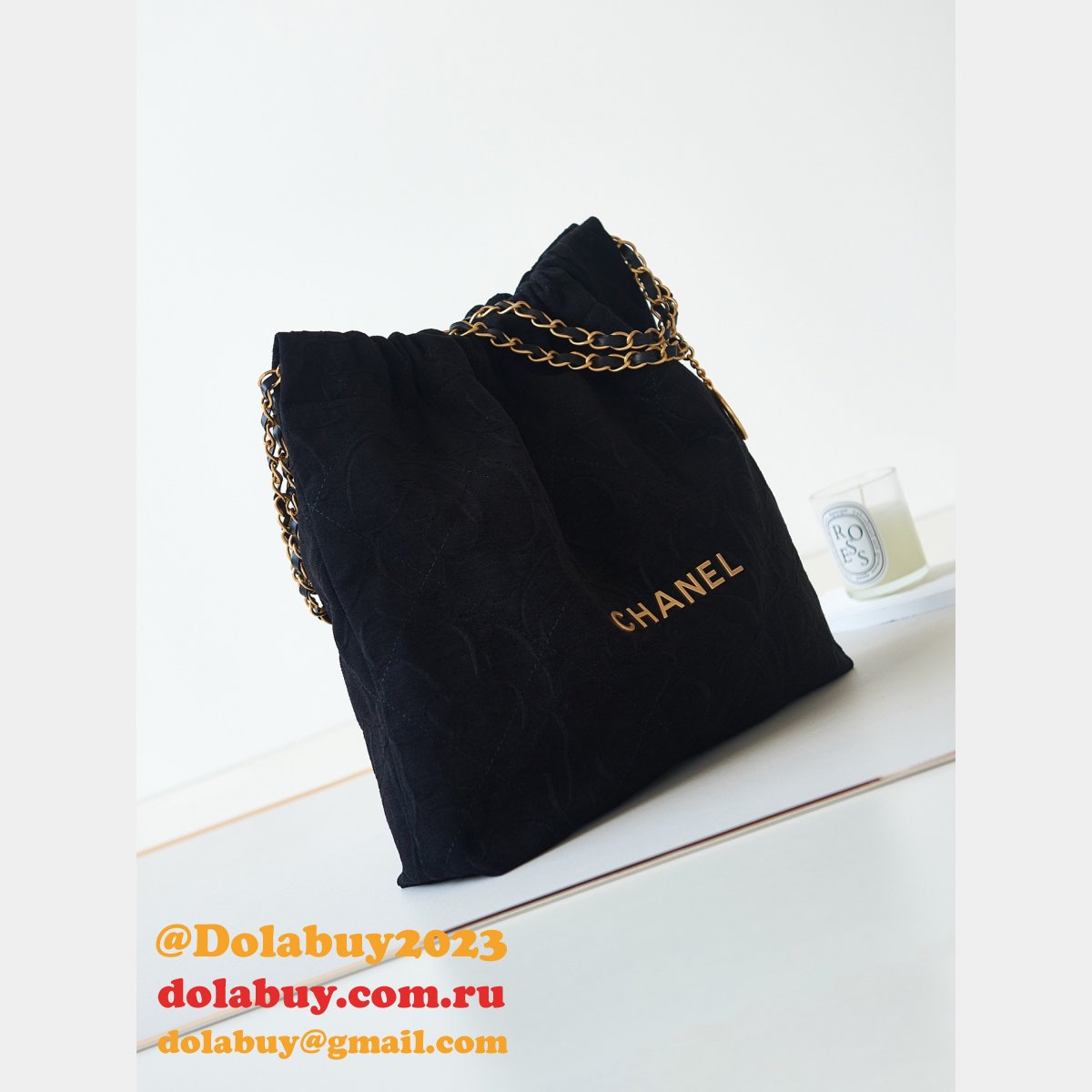 High Quality CC hobo velvet AS3261 2023S 22 bag