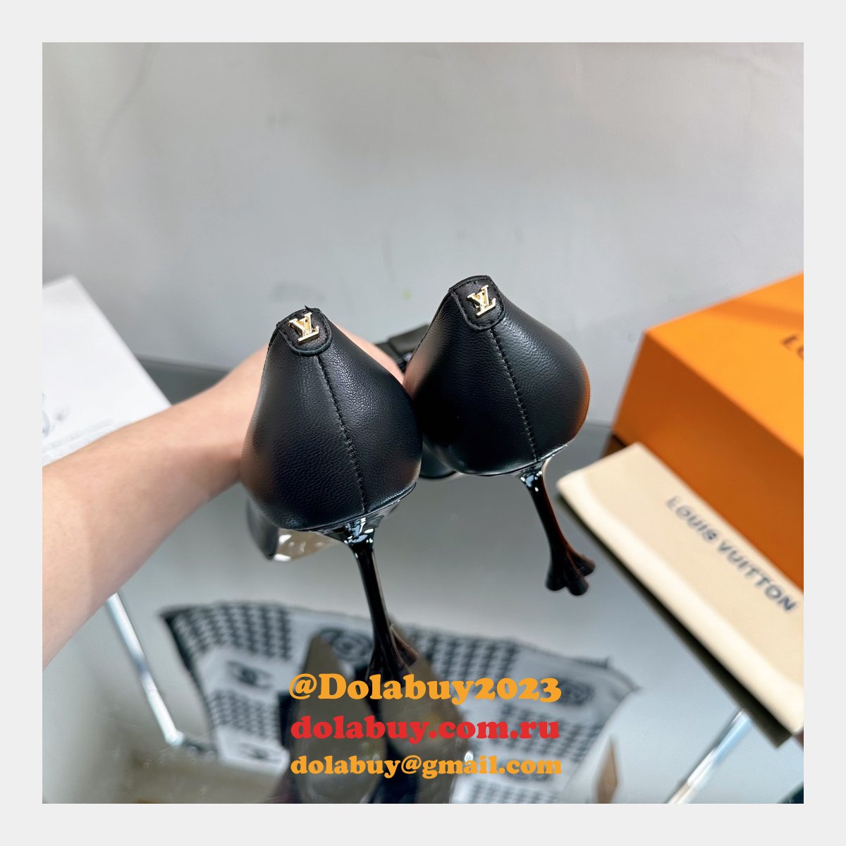 Perfect Replica High Heel Pumps Louis Vuitton Shoes