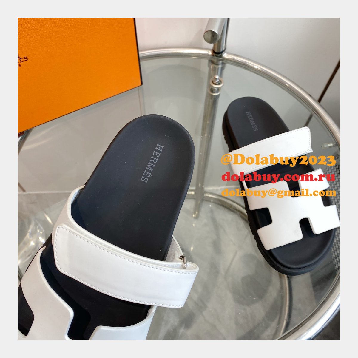 7 Star Hermes Chypre sandal Designer
