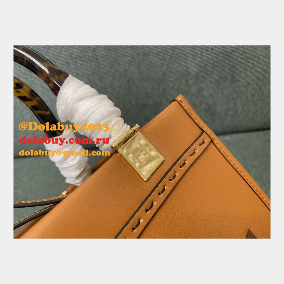 replica top quality F**di tote sunshine mini handbag
