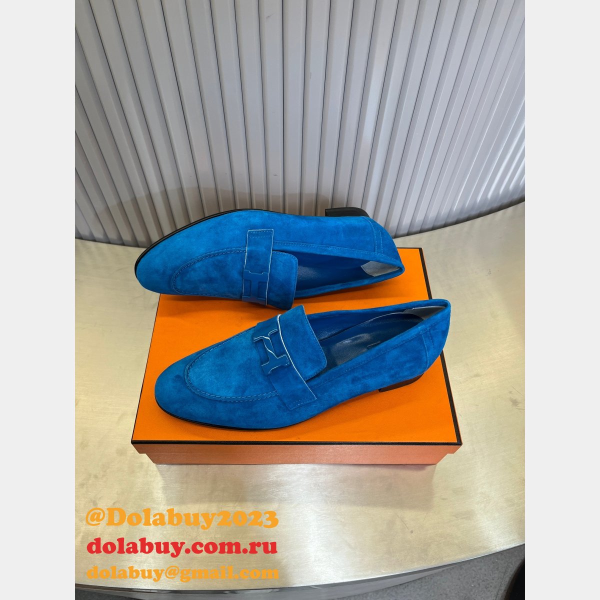 Designer hermes loafer shoes Fashion Inspired