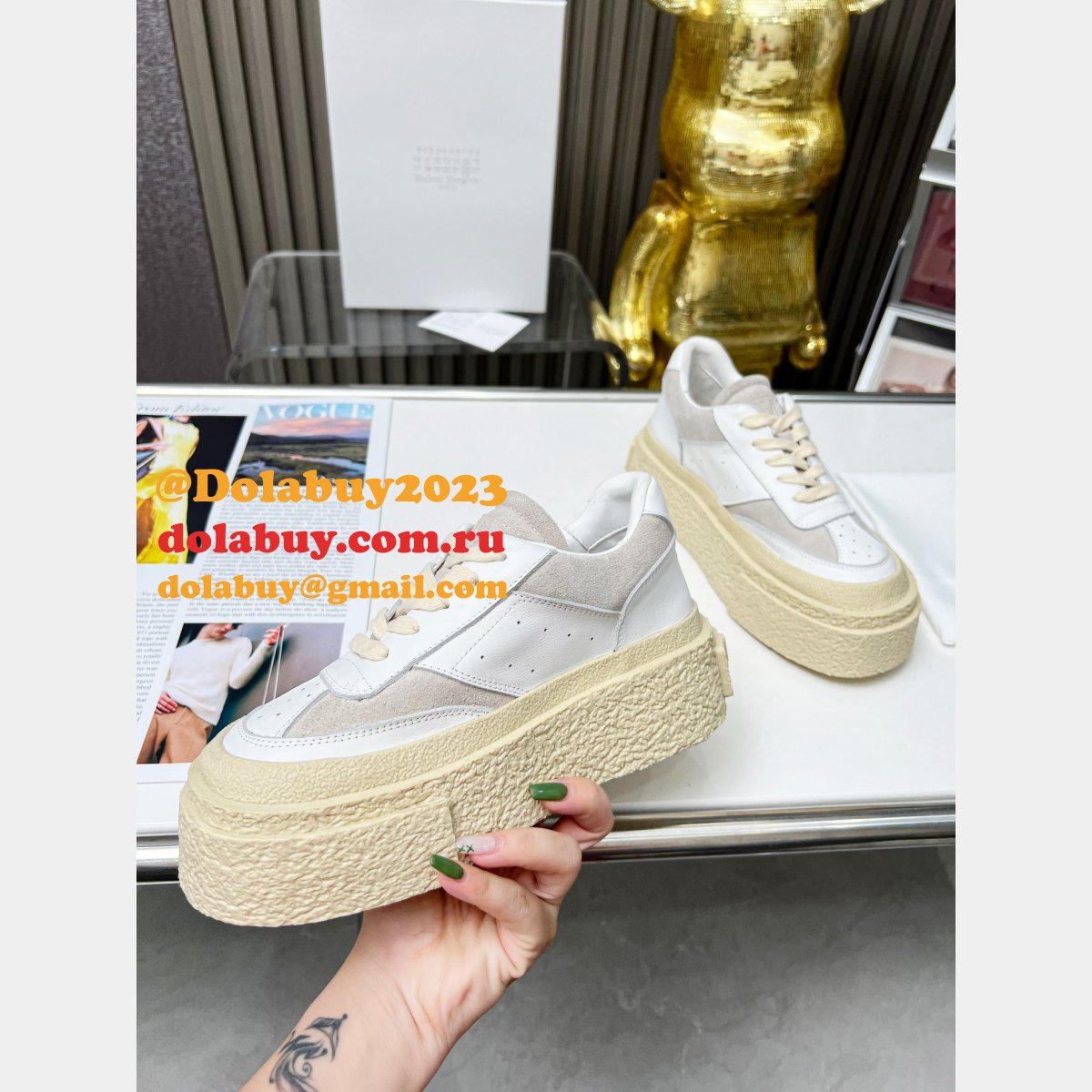 replica ma*s*n Ma*i*la perfect sneakers men/women online sale
