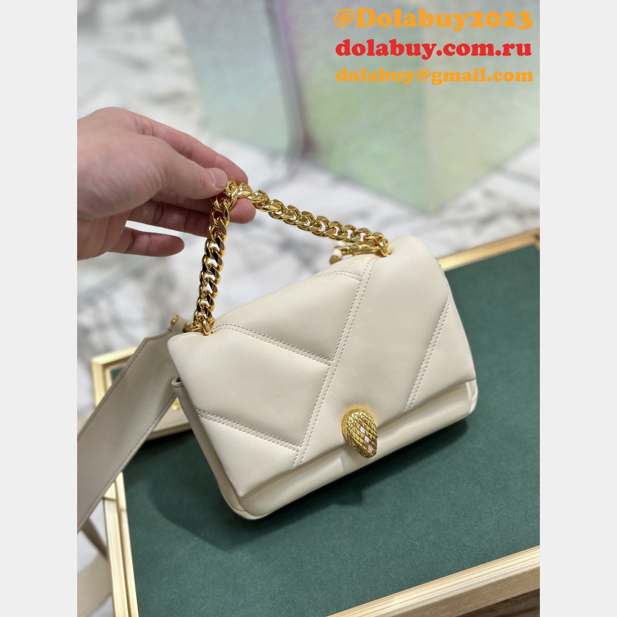 serpenti cabochon bvlgari 291085/291088/291223 b0tte*a Ven*ta fake bag