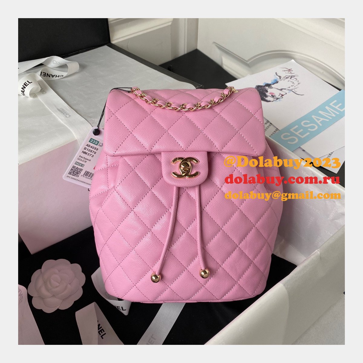 Designer Replica AS4059 Backpacks for Dolabuy Sale 25CM