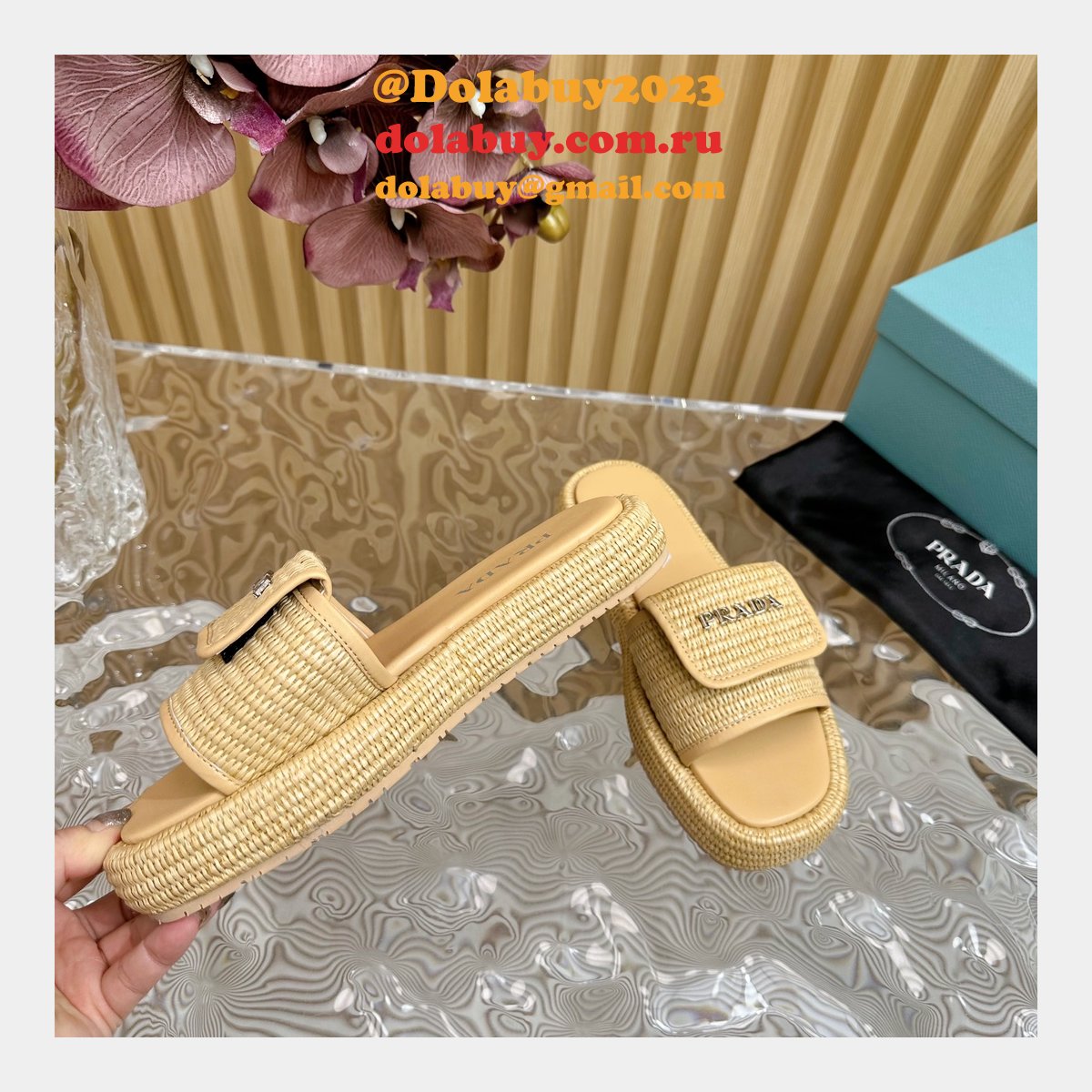 Best Prada 7 Star summer slipper Wholesale
