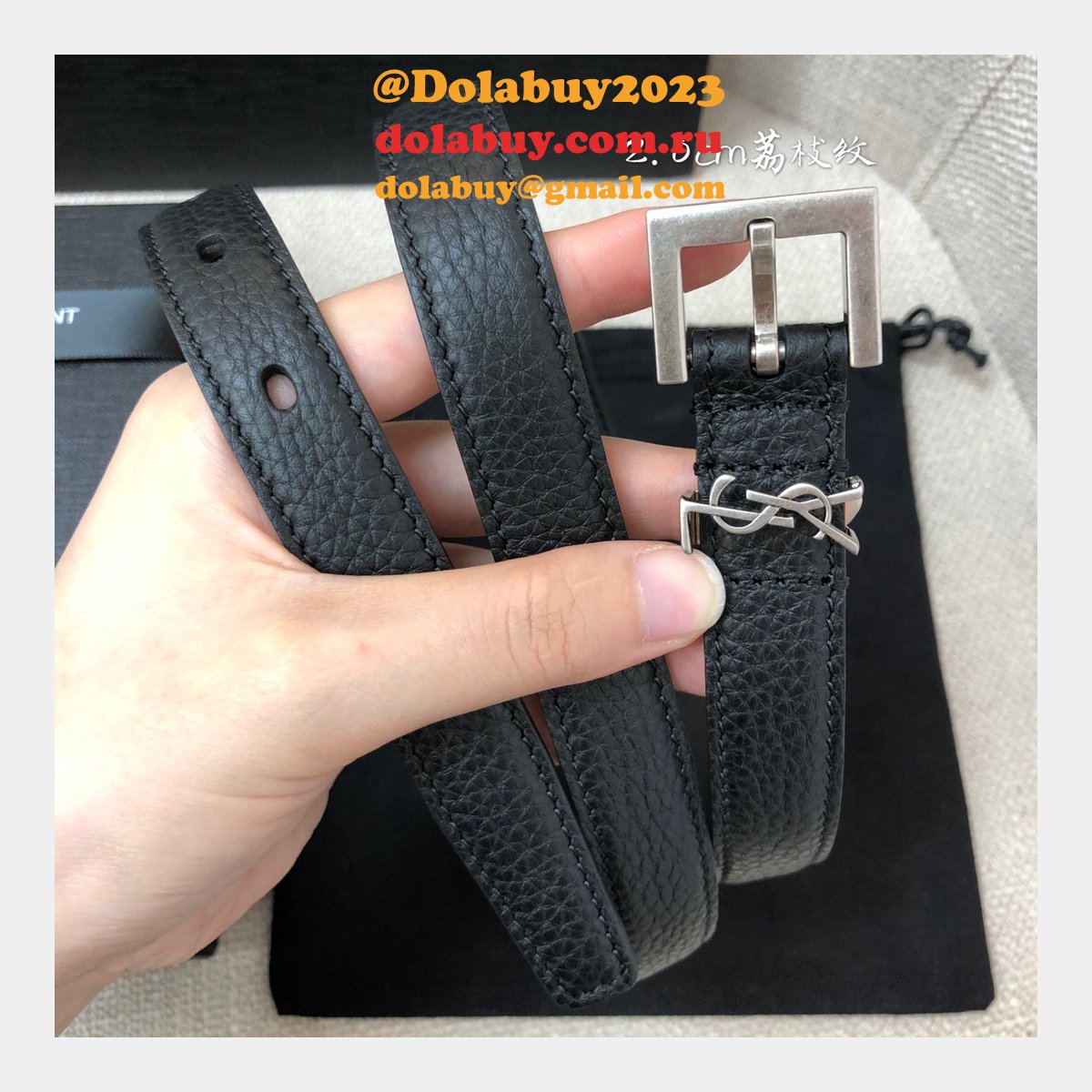 Top Quality UK Inspired SAINT LAURENT REPLICAS BELT