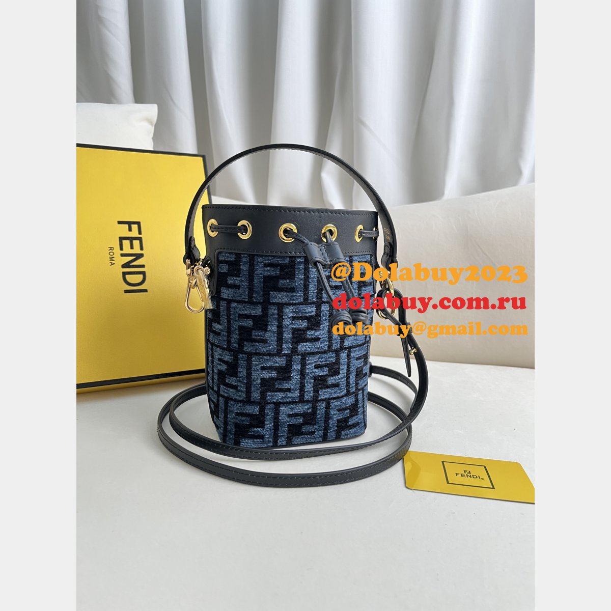 top quality wholesale F**di mon tresor ff small bucket bag