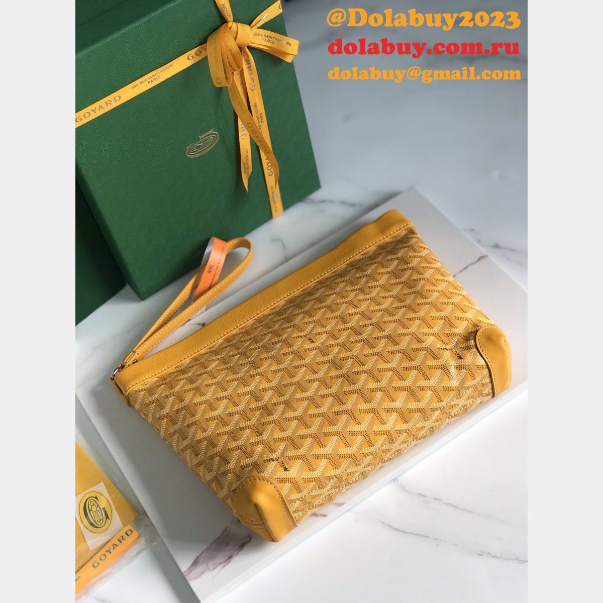 Fashion 7 Star Goyard Conti clutch