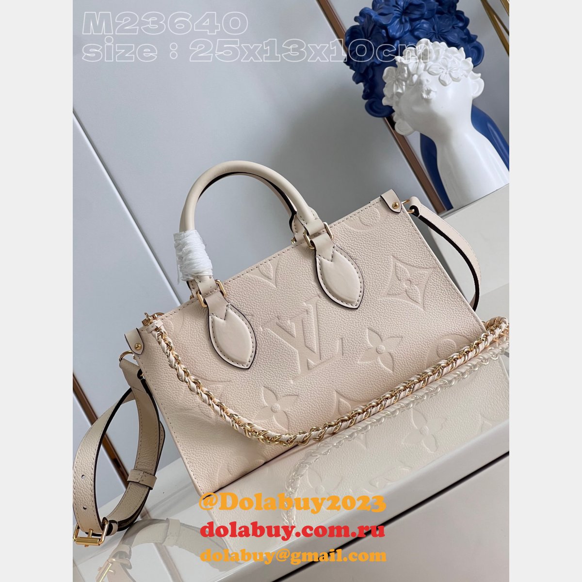 Perfect OnTheGo East West M23640 Replicas Louis Vuitton Bag