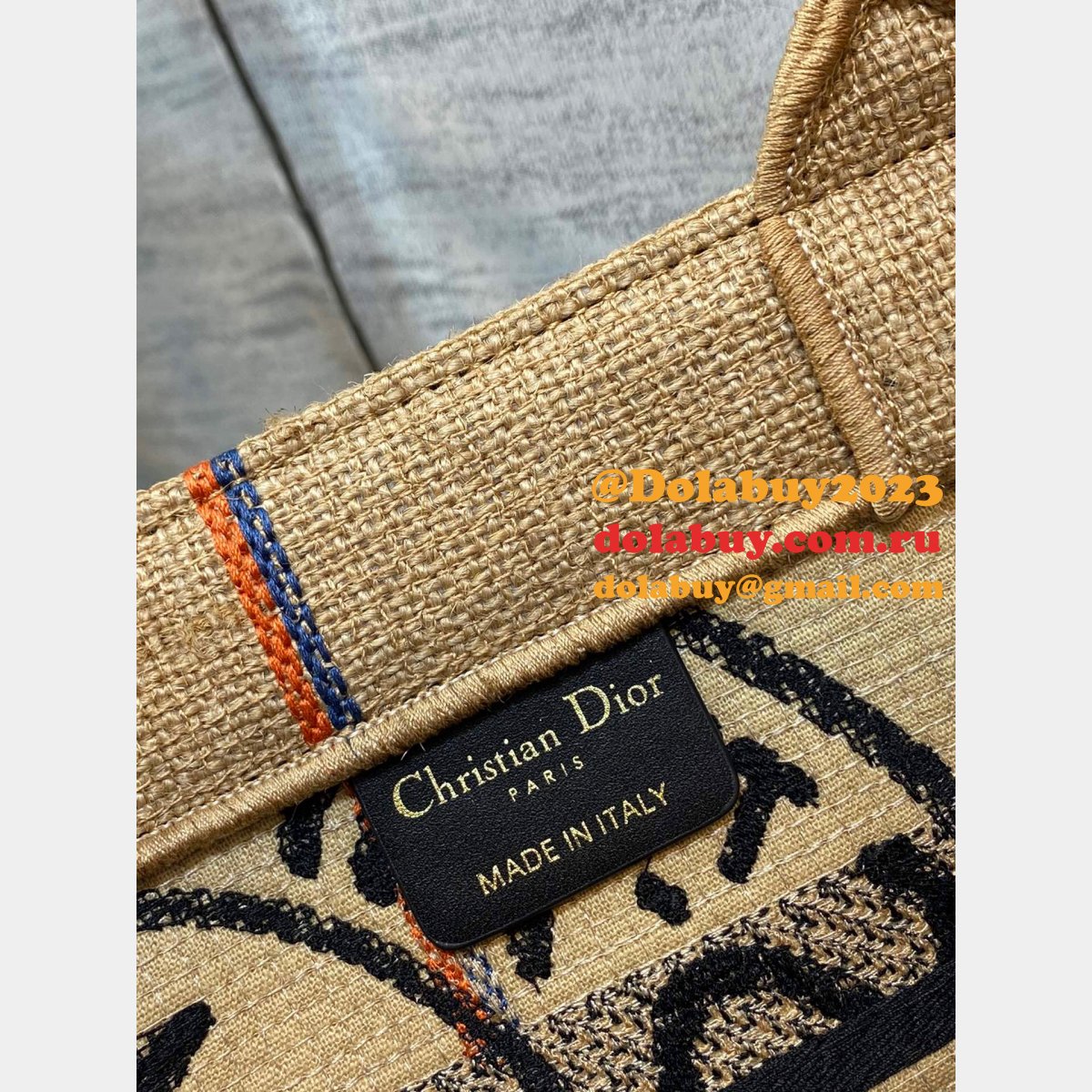 Fashion Designer Dior 1:1 quality CD Book Tote Bags