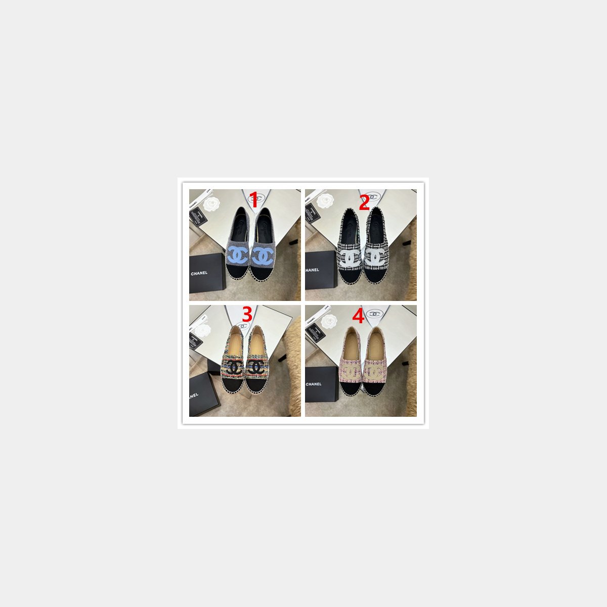 Top Quality Fashion CC ESPADRILLES SHOESE