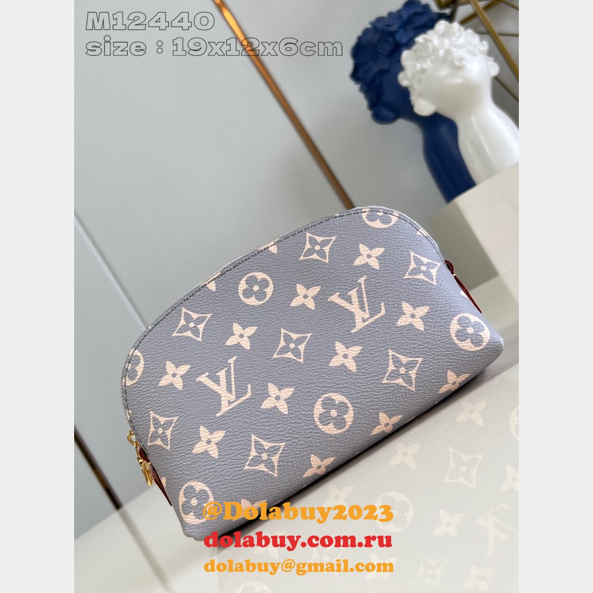 Sell Louis Vuitton Pochette Cosmétique M12440 Knockoff Bag Online
