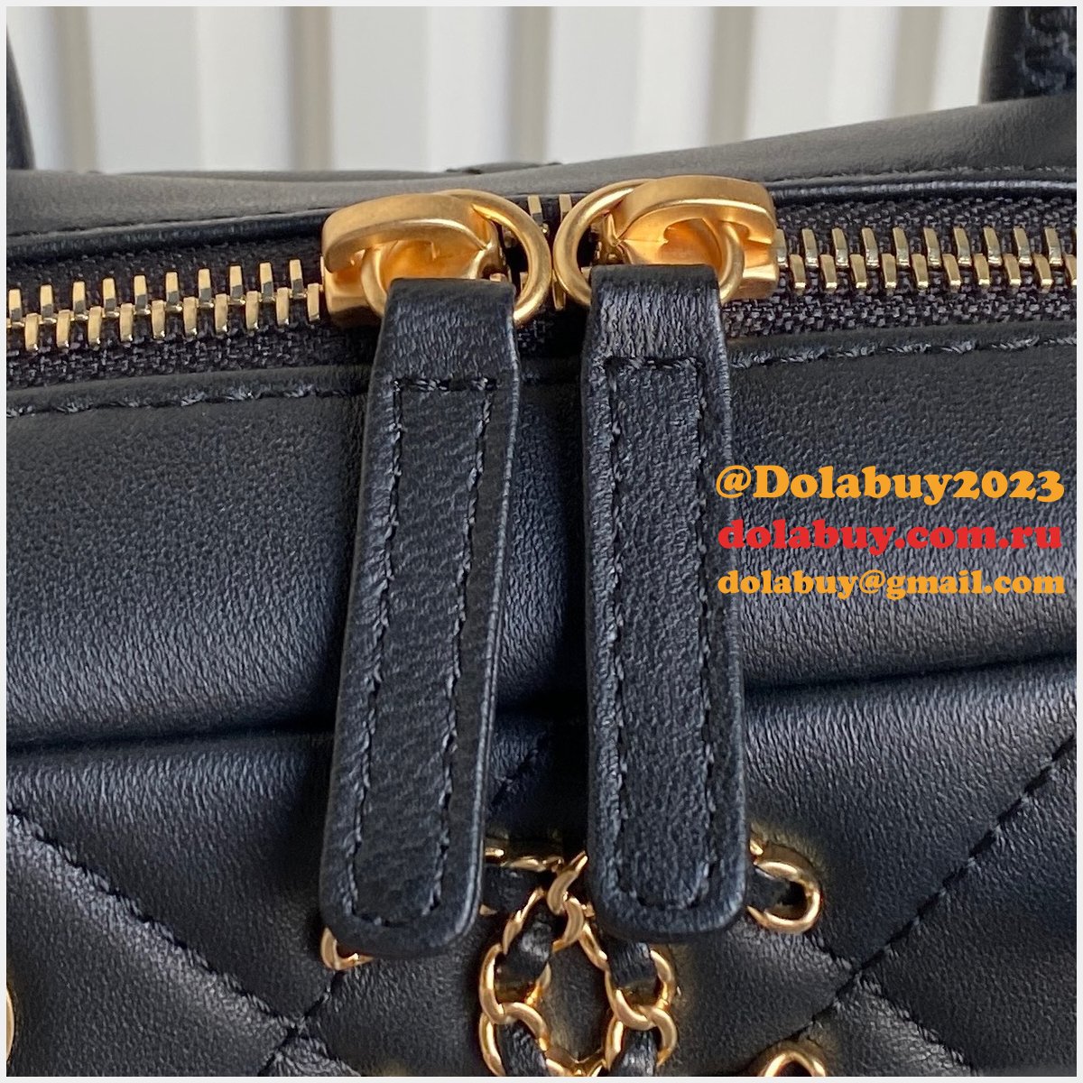 Fake Designer 1:1 Mirror Tote AS5300 Black Bags