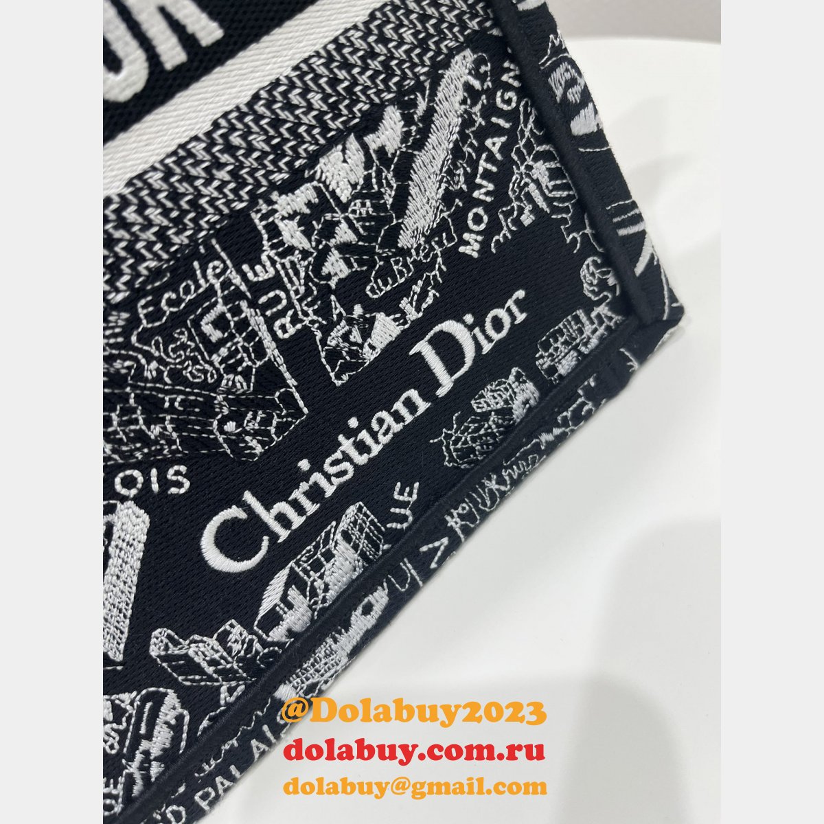 What Best Sellers Christian Dior CD Book Tote Replica Bag Dolabuy