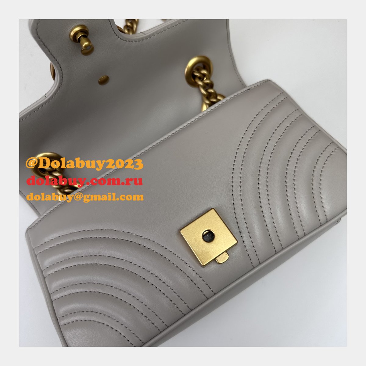 grey gg marmont 446744 mini matelassé G*u*i replicas bag