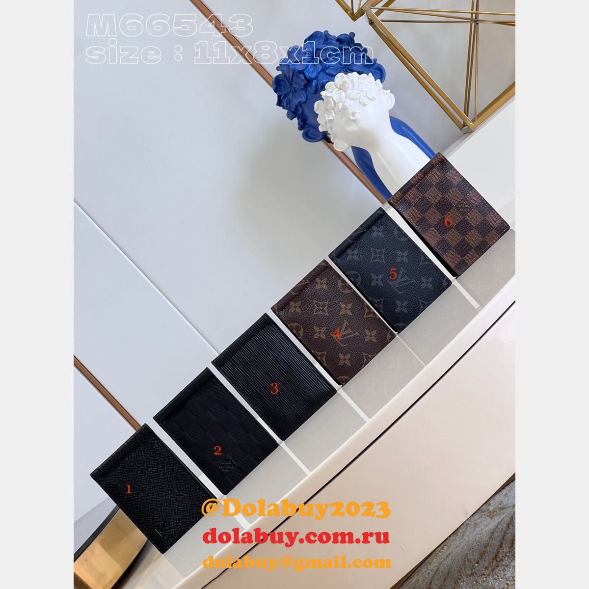 Louis Vuitton Top-Quality Replica Portefeuille Pance M66543 Wallet