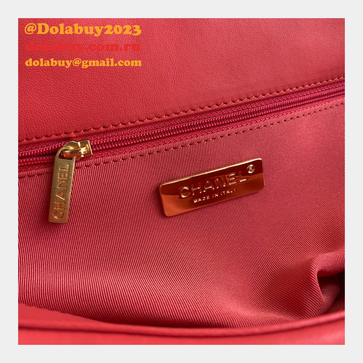 Top CC 19 Bags 2021 Red 30CM