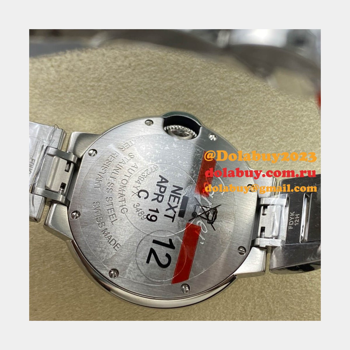 Cartier 33mm Ballon Bleu de Cartier watch