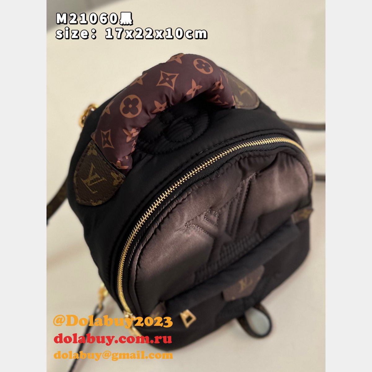 Louis Vuitton Top Quality M21060 Palm Springs Fake Handbag