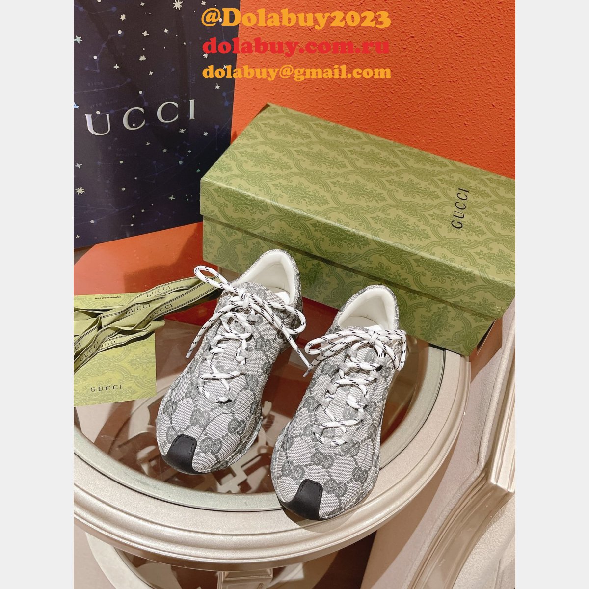 high quality copy run shoes G*u*i togo luxury designer