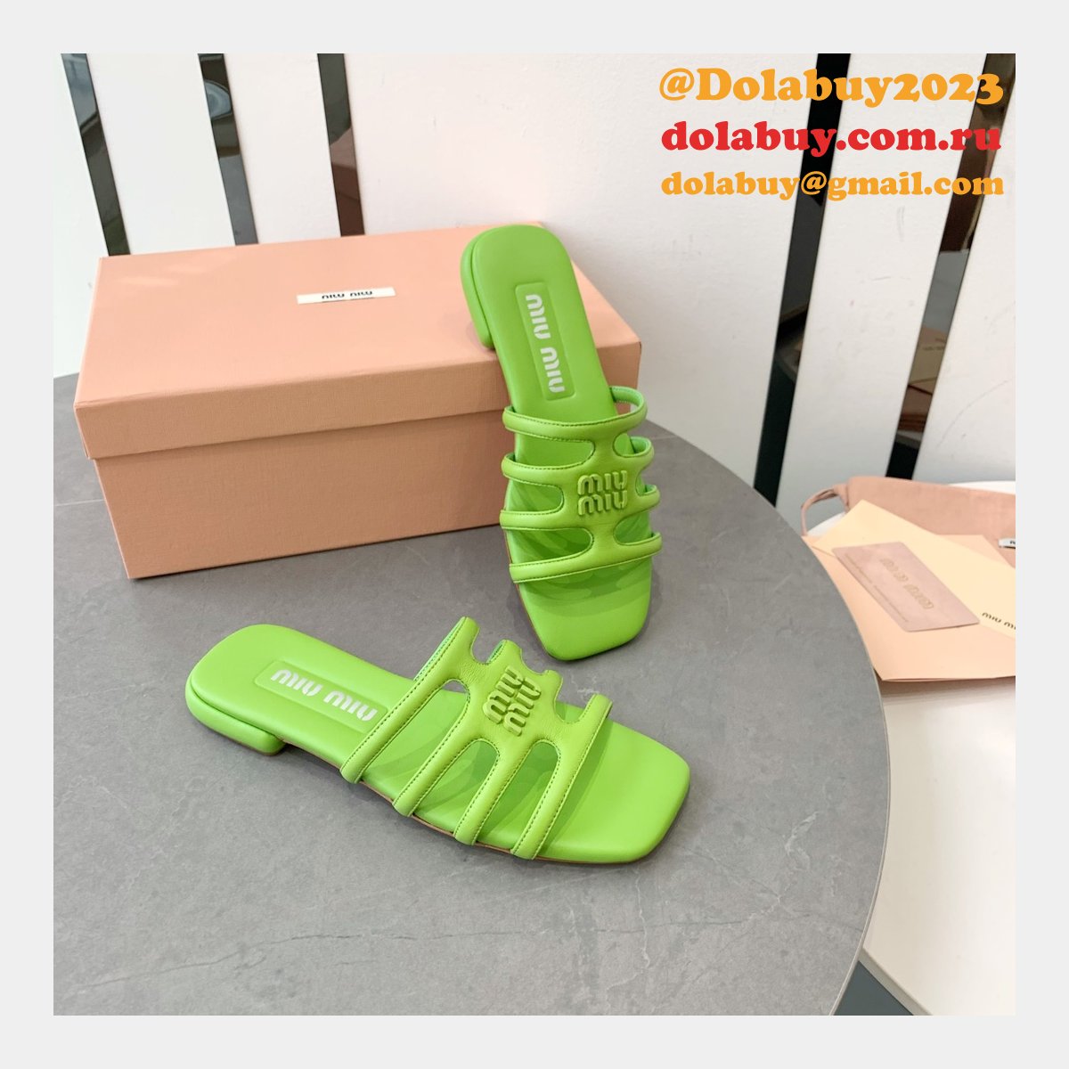 Wholesale MiuMiu Octopus Sandals Top Quality Shoes