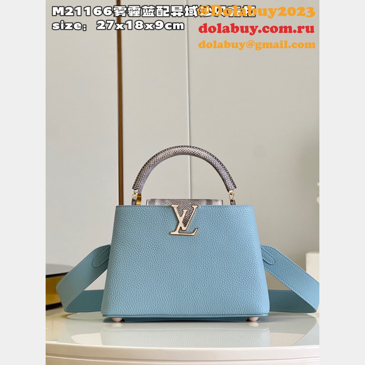 How To Louis Vuitton Buy M48865 Shoulder Bag Handbag Capucines
