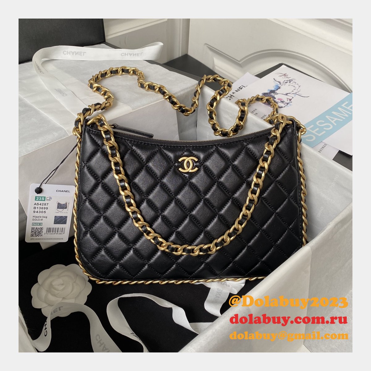 Best 1:1 Mirror AS4287 Chain Hippie Duplicate BAGS