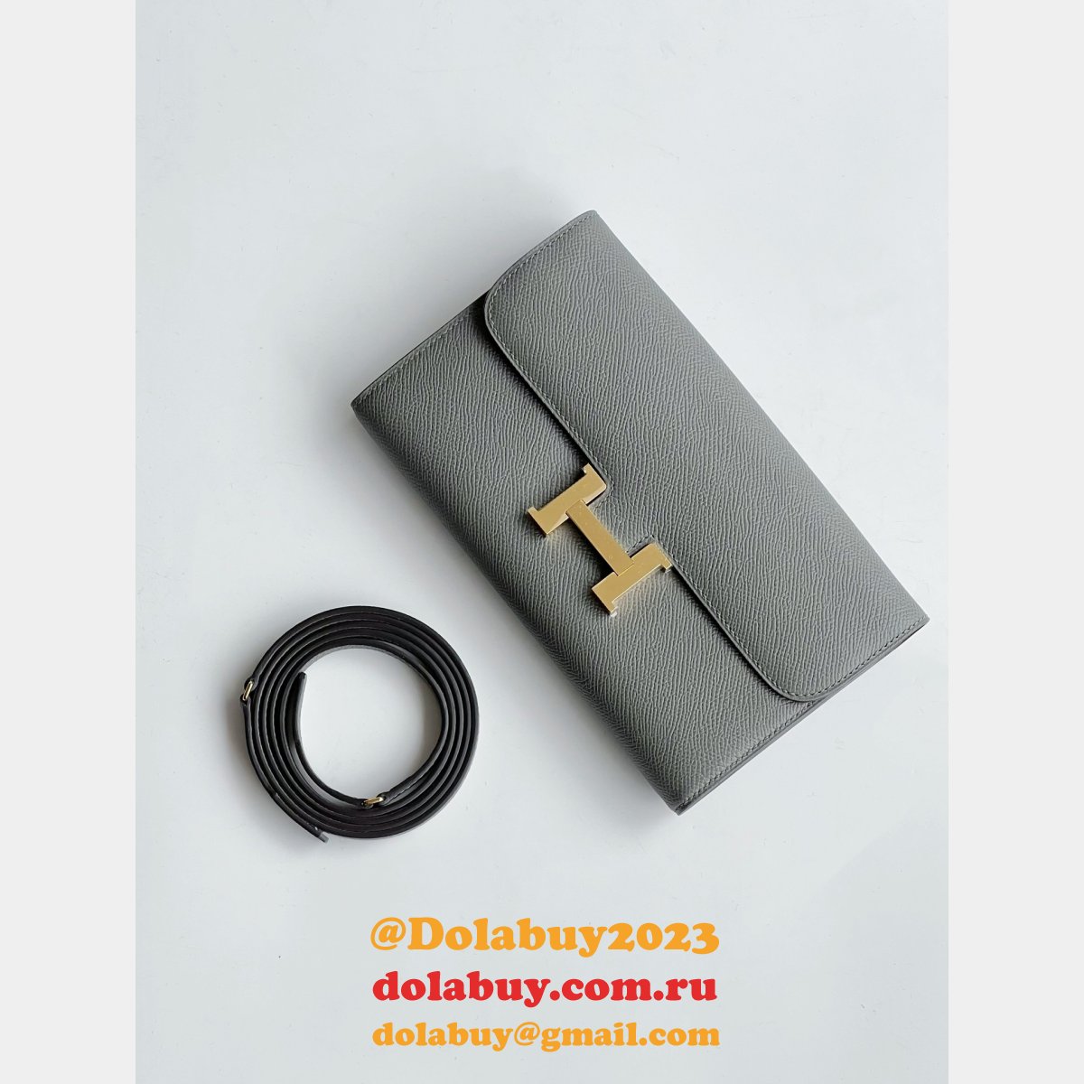 7 Star hermes constance to go clutch bag