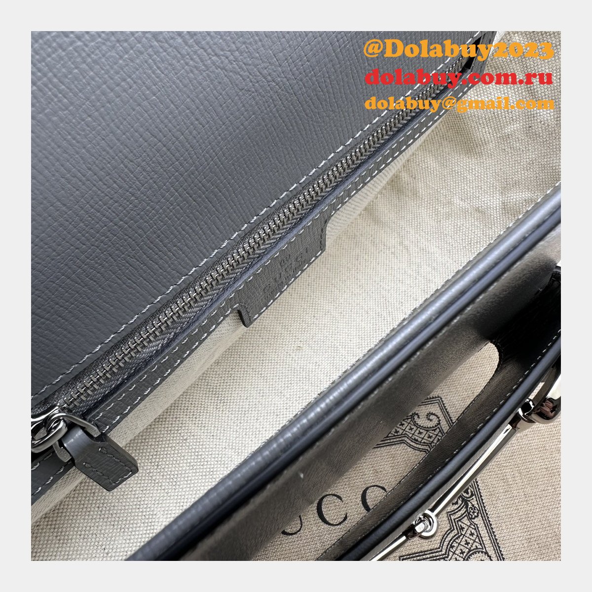 G*u*i copy horsebit 1955 764155 shoulder 1:1 mirror bag