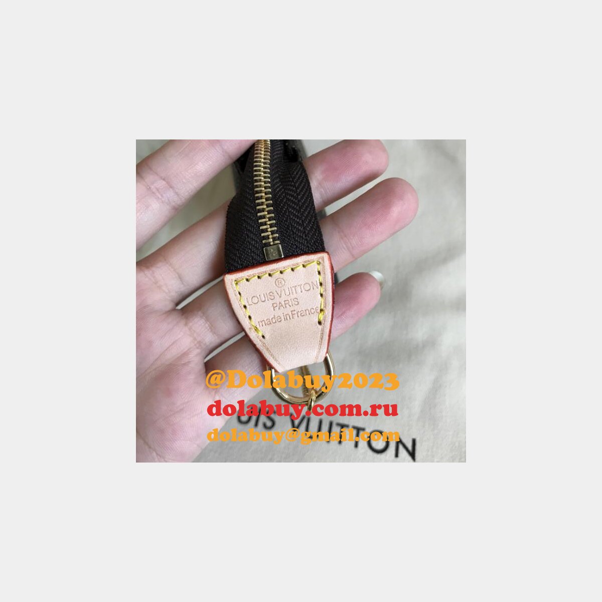 Replica Louis Vuitton Monogram MINI POCHETTE M58009 ACCESSOIRES