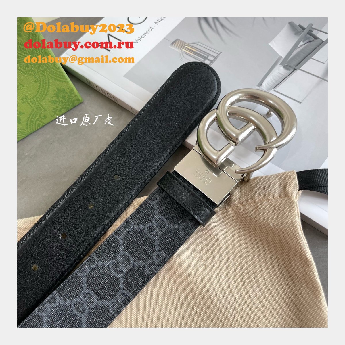 belt G*u*i replica online 3.7cm for luxury sale