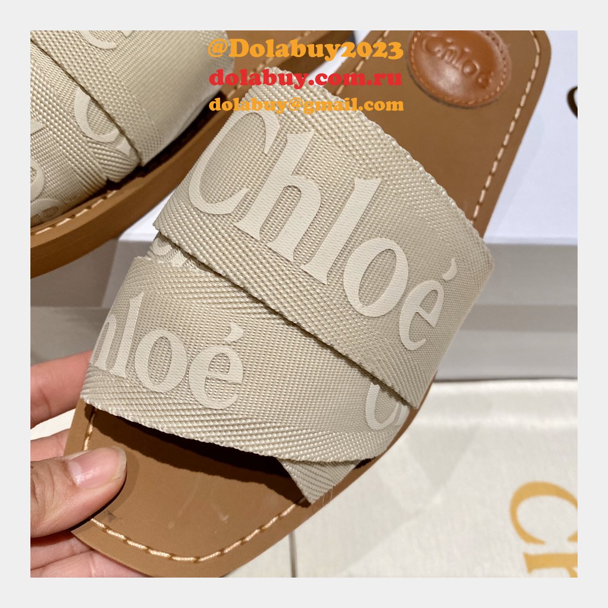 Top Quality Replica Chloe Women Slippers
