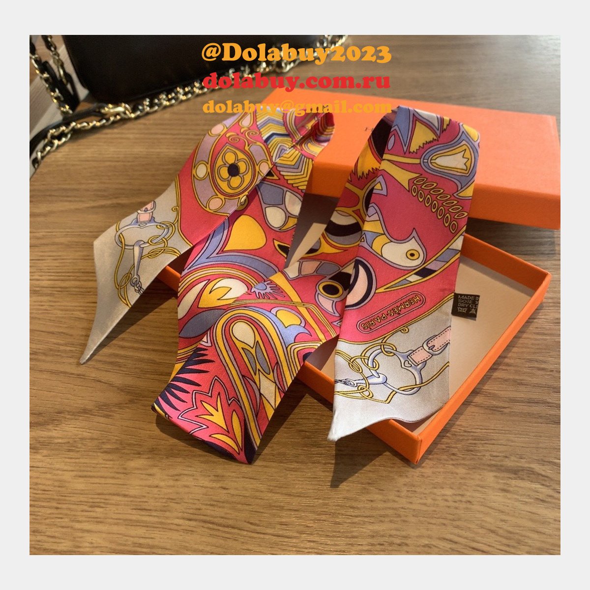 Hermes Top Quality H Twill silk scarf