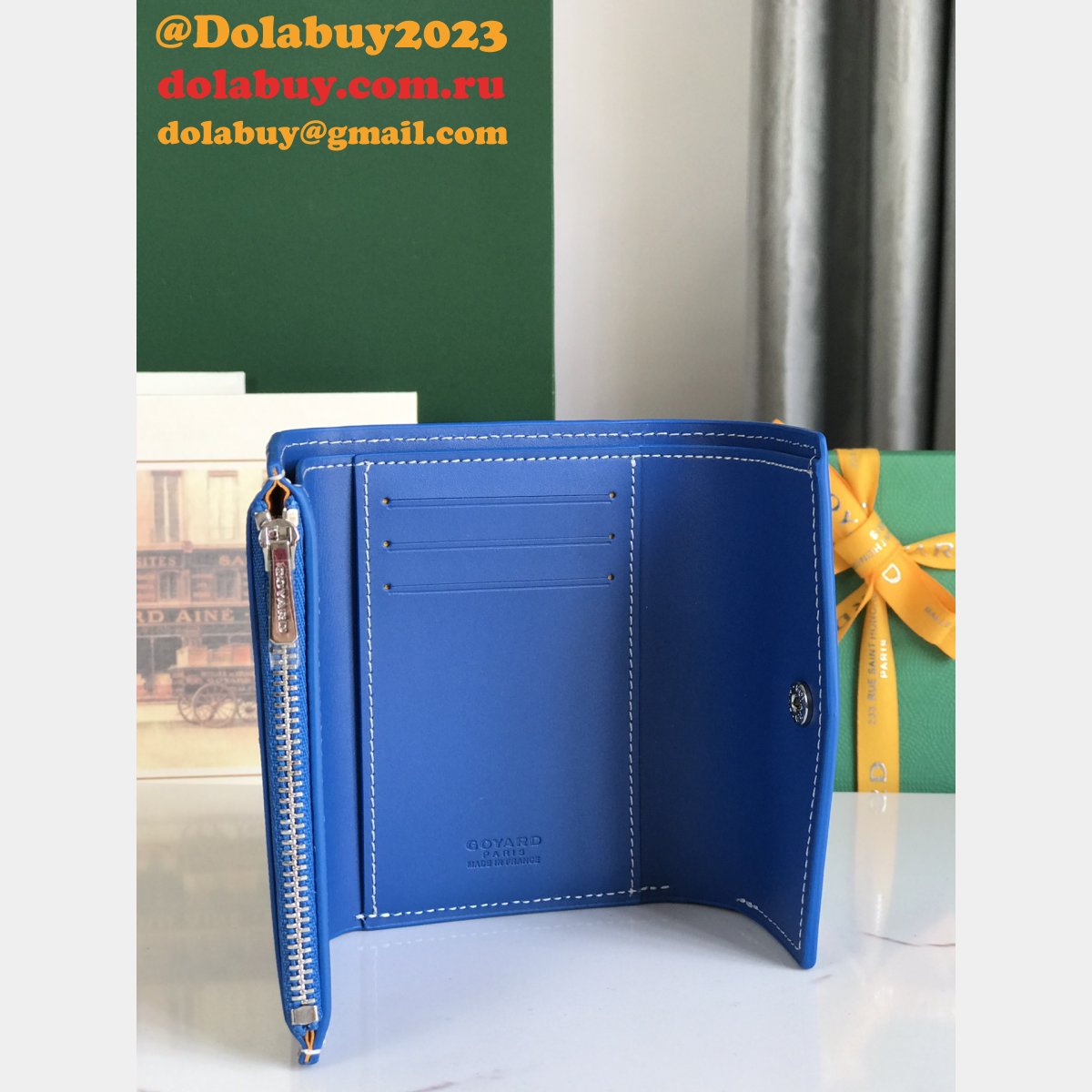 Top Quality Goyardine  Saint-Gabriel wallet