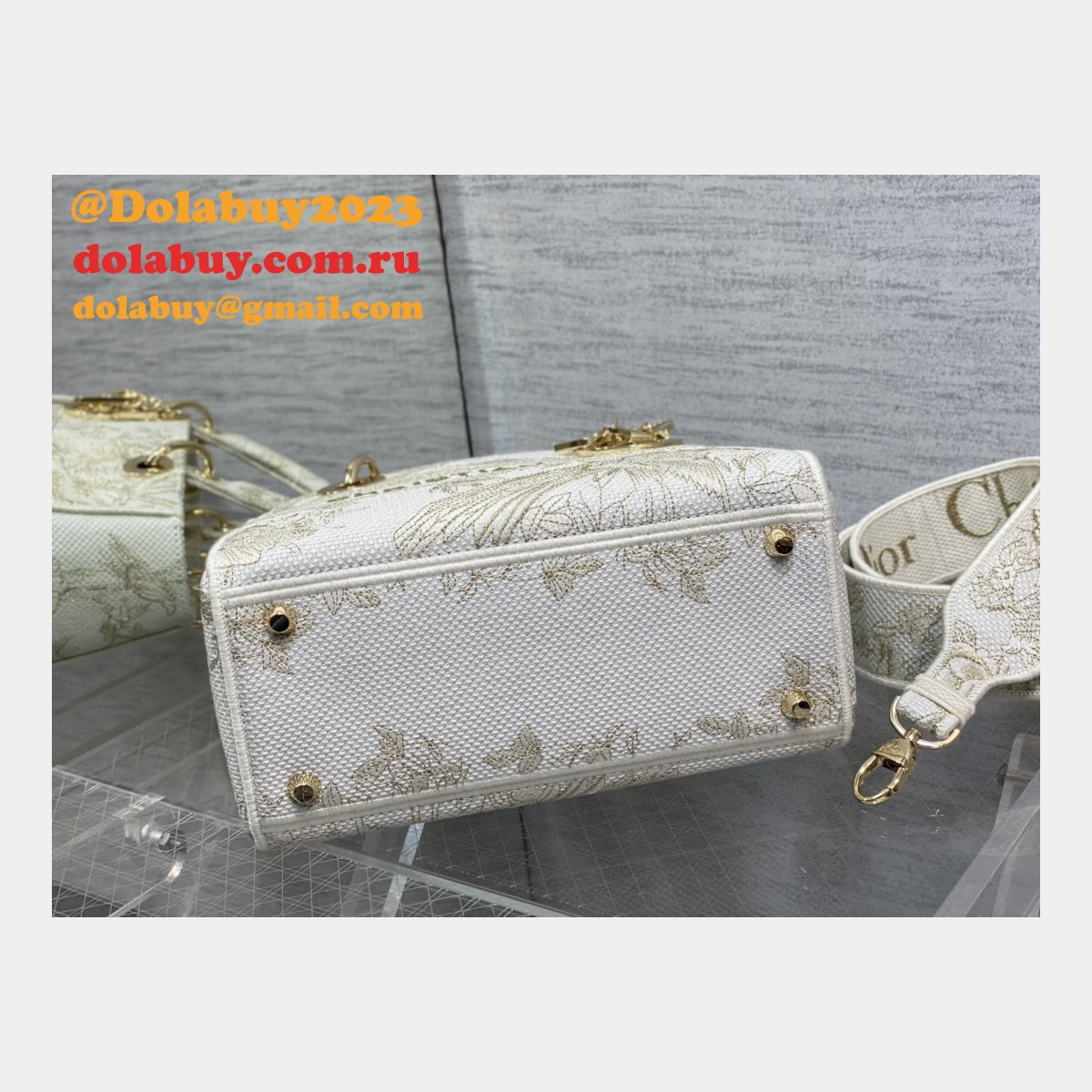 High Quality Best Lady Dior 24cm Replica Handbags
